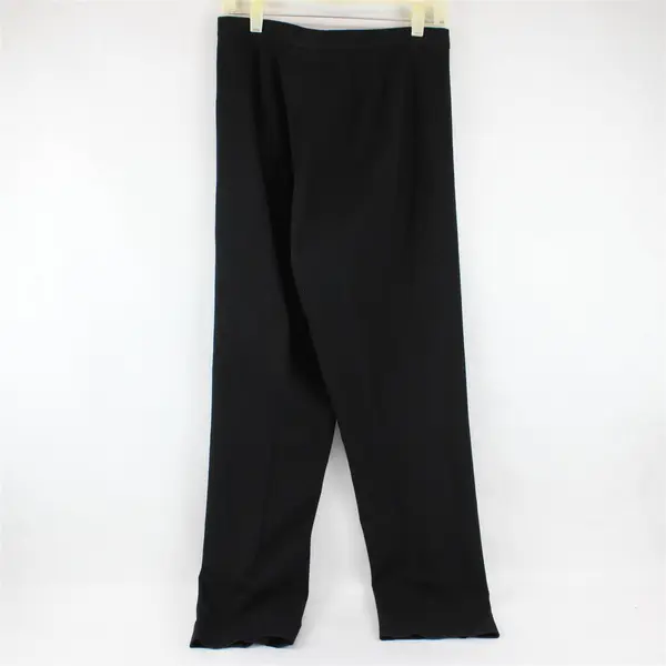 Rafaella Solid Black Dress Pants Women's Size 8