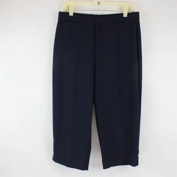 Christopher & Banks Navy Blue Capri Dress Pants Women's Size 8