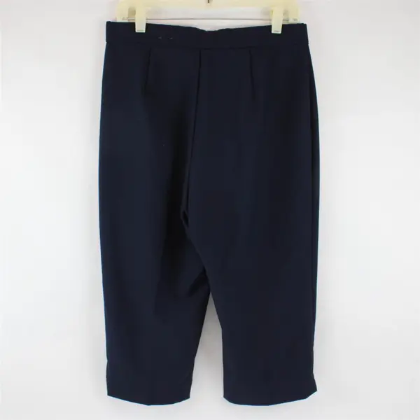 Christopher & Banks Navy Blue Capri Dress Pants Women's Size 8