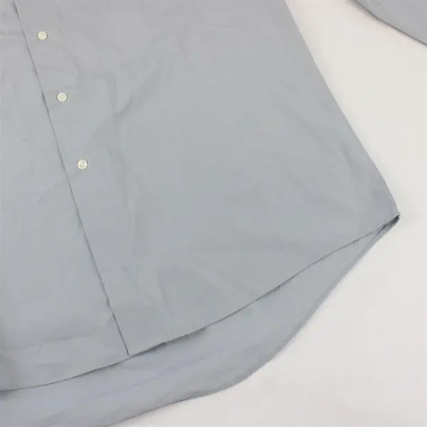 Van Heusen Light Blue Long-Sleeved Button-Up Men's Large FLAWED