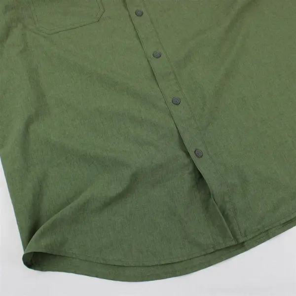 Orvis Green Short-Sleeved Button-Up Men's XL
