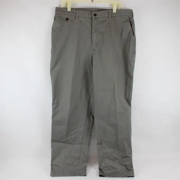 Savane Casual Gray Khaki Pants Men's Size 36x30