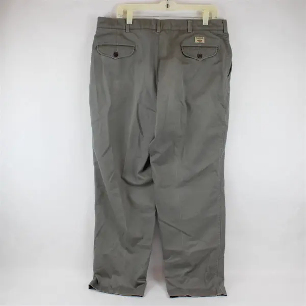Savane Casual Gray Khaki Pants Men's Size 36x30