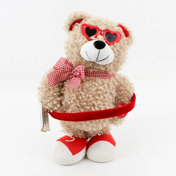 Chantilly Lane Musicals 13" Sugar Pie Bear Valentine's Anniversary Tested Works