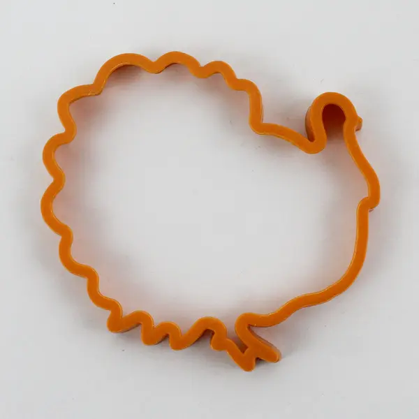 Set of 5 Vintage Amscan Fall Thanksgiving Plastic Cookie Cutters