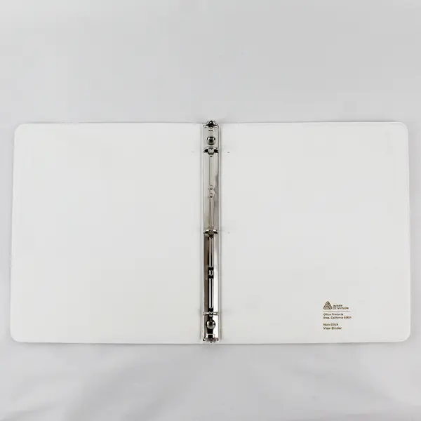 Lot of 4 Avery Dennison 3/4" 3-Ring Binders Black White Used
