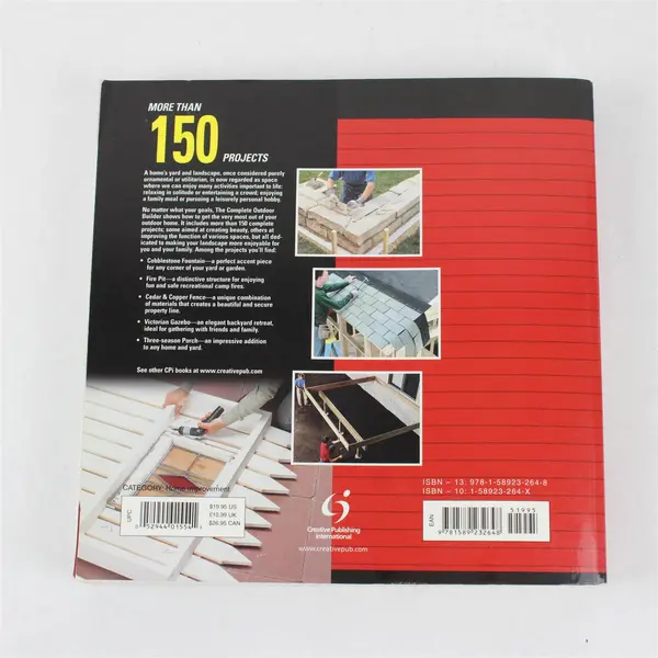 Black&Decker The Complete Outdoor Builder 2006 Paperback 150 Plus DIY Projects