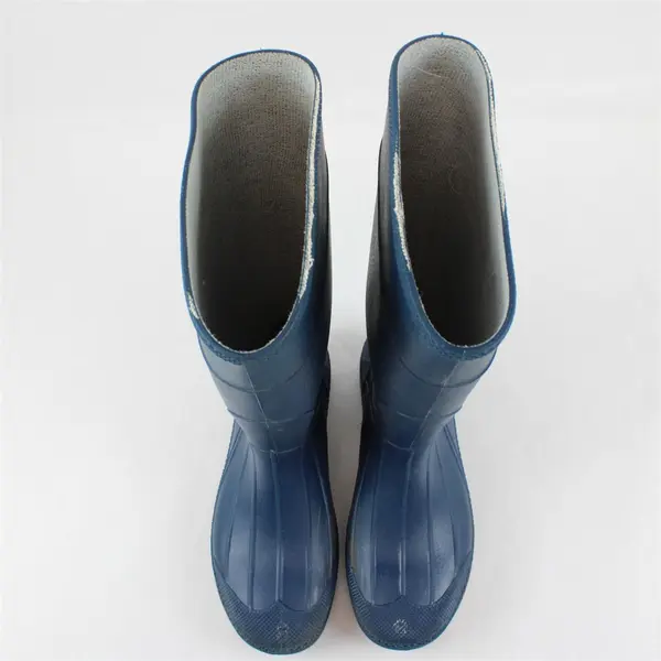 Servus Navy Blue 15" Max PVC Rubber Rain Muck Work Boots Women's Size 10