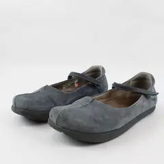 Kalso Technology Earth Shoe Blue Navy Leather Mary Jane Shoes Women's Size 7B