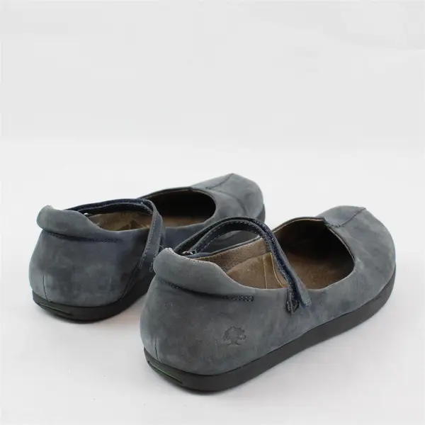 Kalso Technology Earth Shoe Blue Navy Leather Mary Jane Shoes Women's Size 7B