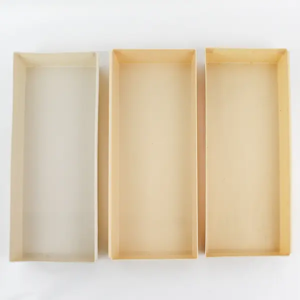 Mixed Lot of 6 Large Plastic Drawer Organizers 15"