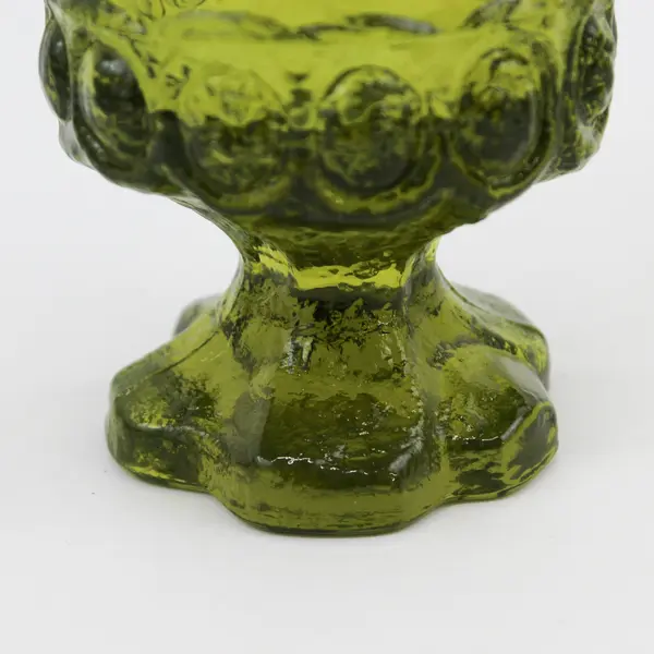 3 Vintage Tiffin Franciscan Madeira Citron Green Footed 6.5" Iced Tea Glass