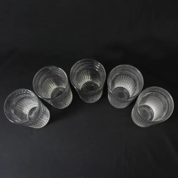 Set of 5 Libbey Radiant Iced Tea Glasses 15 oz. 6 1/8" 