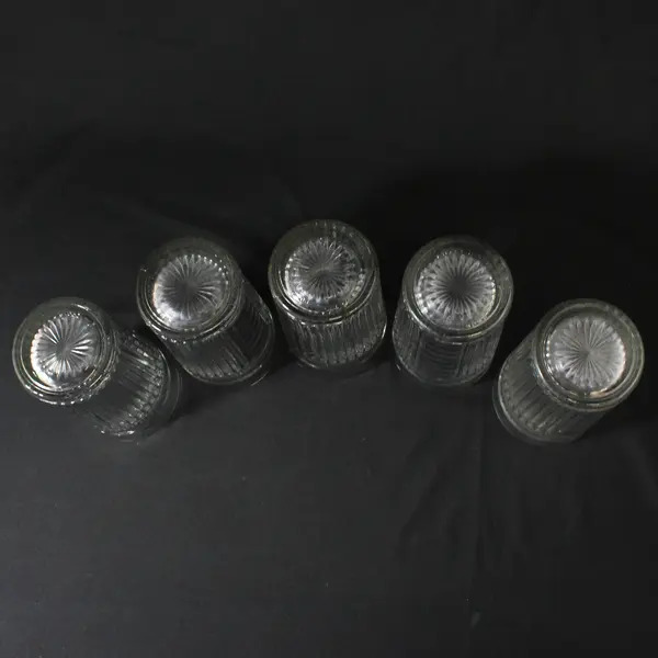 Set of 5 Libbey Radiant Iced Tea Glasses 15 oz. 6 1/8" 
