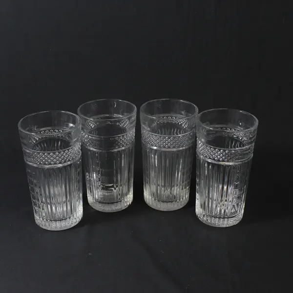 Set of 4 Libbey Radiant Iced Tea Glasses 15 oz. 6 1/8" 