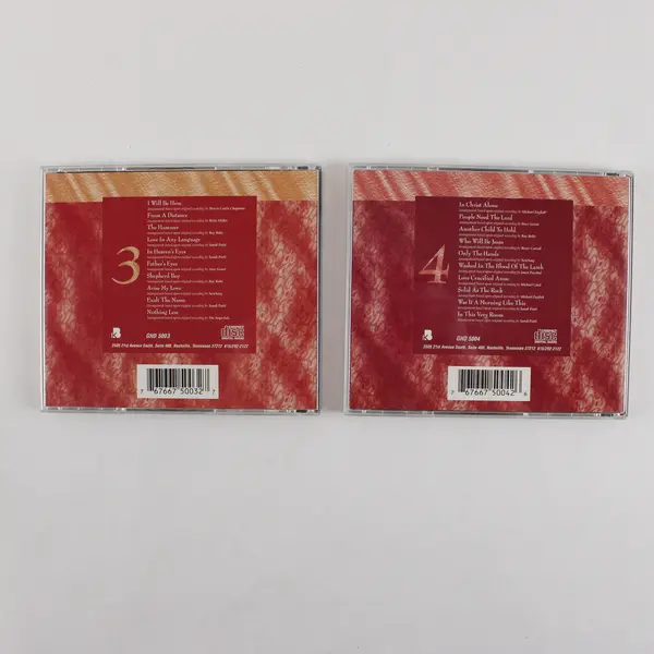 Lot of 2 CDs Greatest Christian Contemporary Hits #3 & 4 Various Artists