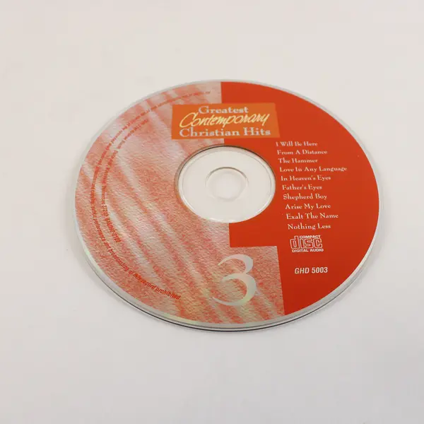 Lot of 2 CDs Greatest Christian Contemporary Hits #3 & 4 Various Artists