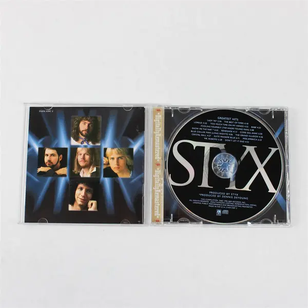 Styx Greatest Hits CD 1995, #31454 0387 2 