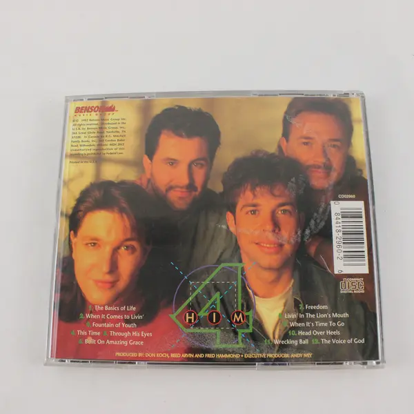 4Him CD The Basics of Life 1992 Benson Music Group Good