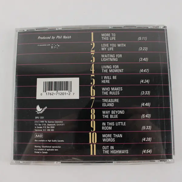 More To This Life by Steven Curtis Chapman 1989 Music CD W/Bonus Track Good