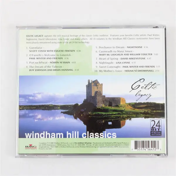 Windham Hill Classics: Celtic Legacy CD by Various 2000, #75517-45641-2