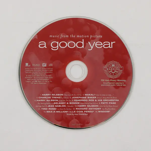 A Good Year Original Movie Soundtrack Various Artists 2006 Music CD Good