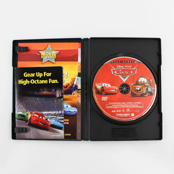 Cars DVD Full Screen 2006 Disney Pixar #50916
