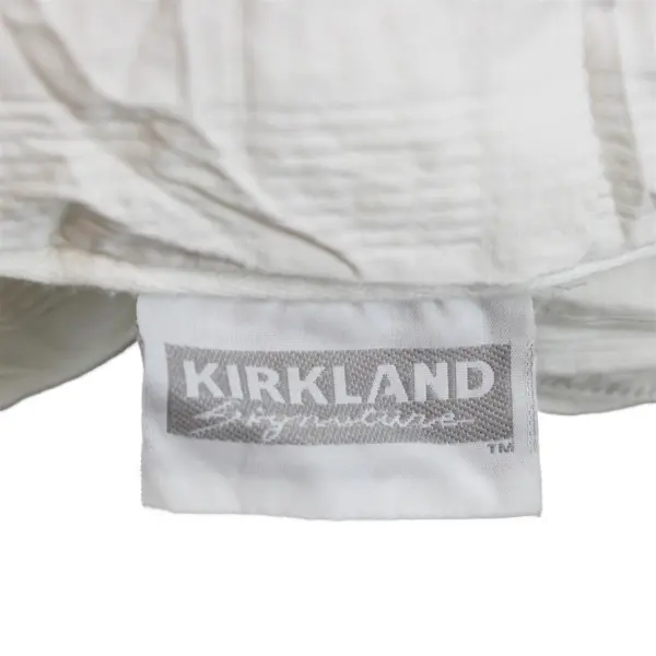 Kirkland Signature Solid White Color Down Duvet Queen/King Size 79.5" x 84"