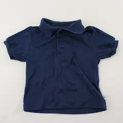 Wrangler Kids Navy Blue Polo Shirt Toddler Size 2T