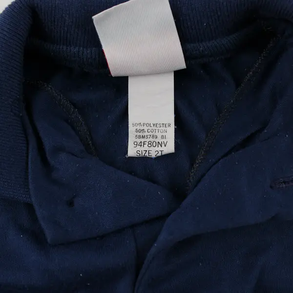 Wrangler Kids Navy Blue Polo Shirt Toddler Size 2T
