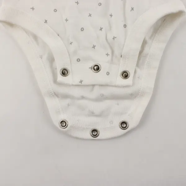Carter's Hugs & Kisses White Long-Sleeved One-Piece 9 Months