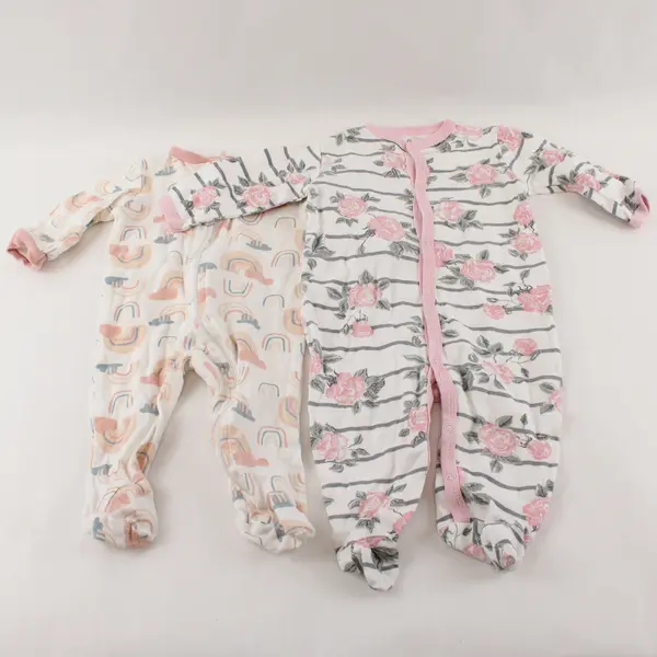 5 Pc Mixed Lot Baby Girls' Clothes 3-6 Months