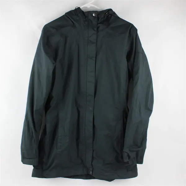 Columbia Dark Forest Green Waterproof Hooded Jacket Men's Large