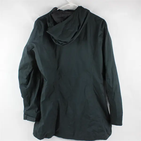 Columbia Dark Forest Green Waterproof Hooded Jacket Men's Large