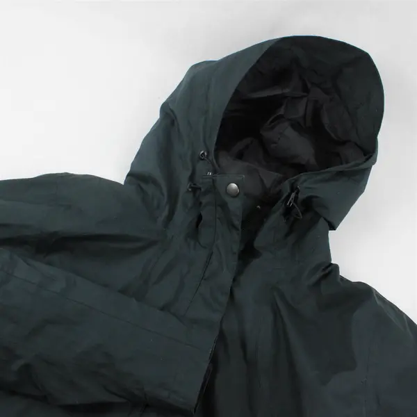Columbia Dark Forest Green Waterproof Hooded Jacket Men's Large