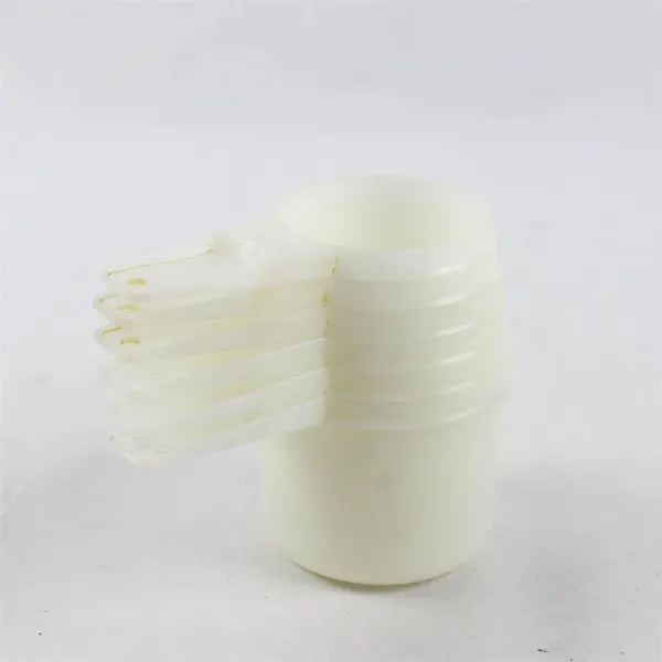 Vintage Tupperware White Measuring Cups Set of 6 1/4-1 Cup