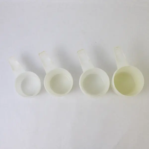 Set of 4 Vintage Tupperware Measuring Cups 1/2, 2/3, 3/4, 1 Cup