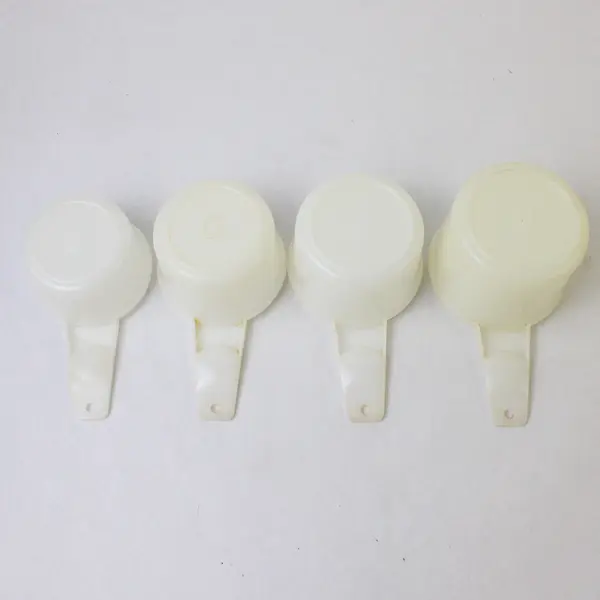 Set of 4 Vintage Tupperware Measuring Cups 1/2, 2/3, 3/4, 1 Cup