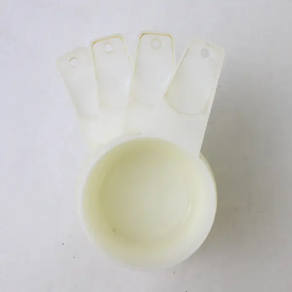 Set of 4 Vintage Tupperware Measuring Cups 1/2, 2/3, 3/4, 1 Cup