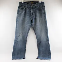 Lucky Brand Jeans Mens 34x32 Medium Wash 221 Original Bootcut Denim Jeans - FLAW