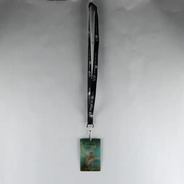 Cirque Du Soleil Alegria In A New Light VIP Badge Lanyard Collectible
