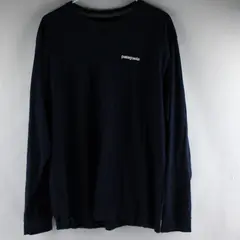 Patagonia Navy Blue Long-Sleeved Regular Fit T-Shirt Men's XL