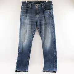 AG Adriano Goldschmied Mens 34x34 Medium Wash The Graduate Straight Denim Jeans