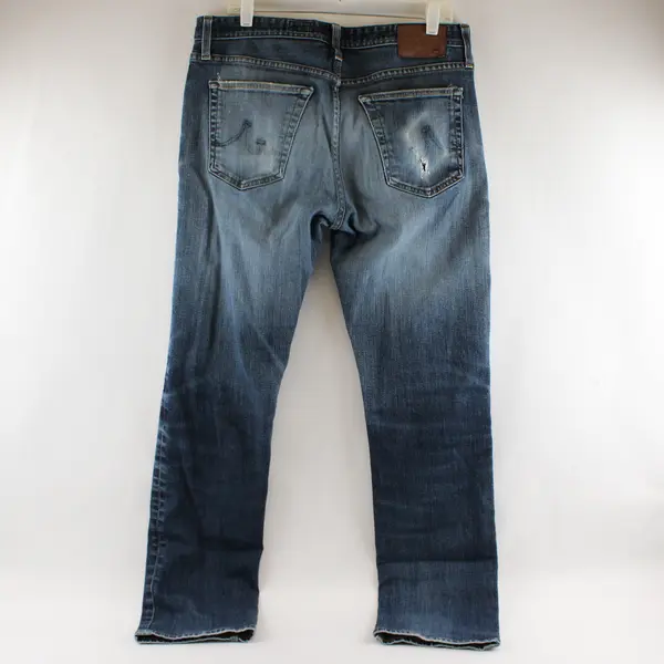 AG Adriano Goldschmied Mens 34x34 Medium Wash "The Graduate" Straight Denim Jean