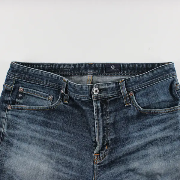 AG Adriano Goldschmied Mens 34x34 Medium Wash "The Graduate" Straight Denim Jean