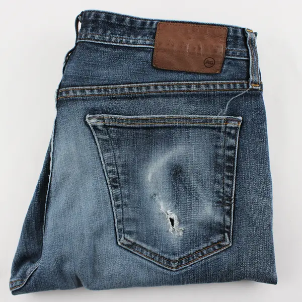AG Adriano Goldschmied Mens 34x34 Medium Wash "The Graduate" Straight Denim Jean