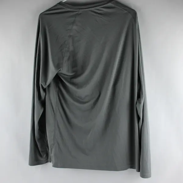 Spyder Men's Large Gray Long Sleeve Performance Activewear Shirt