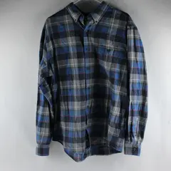 Weatherproof Vintage Multicolor Plaid Flannel Button-Up Men's Large