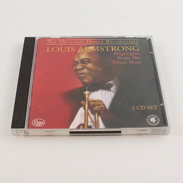 Louis Armstrong Double CD Set Highlights From His Decca Years 1994   # GRD-2-638