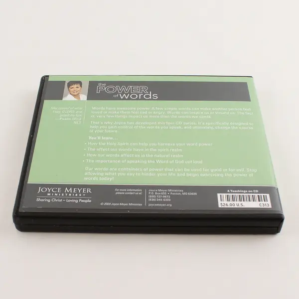 Joyce Meyer The Power of Words 4-CD Teaching Set C313